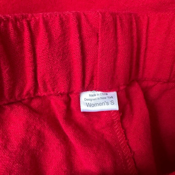 Petite plume red flannel pajamas - Picture 5 of 6